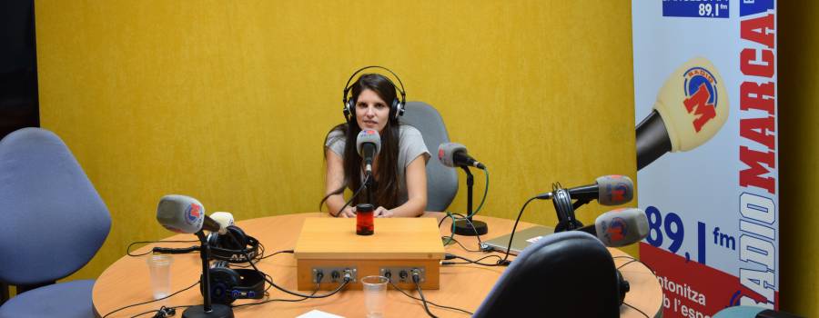 Copresentadora Al Loro en Radio Marca